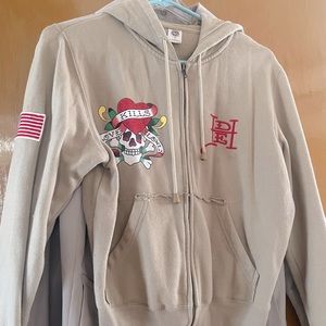 Women’s Ed Hardy zip up jacket